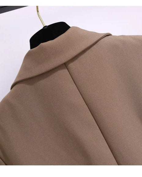 Blazer Longo Casual AnnaBely-Vittore Modas