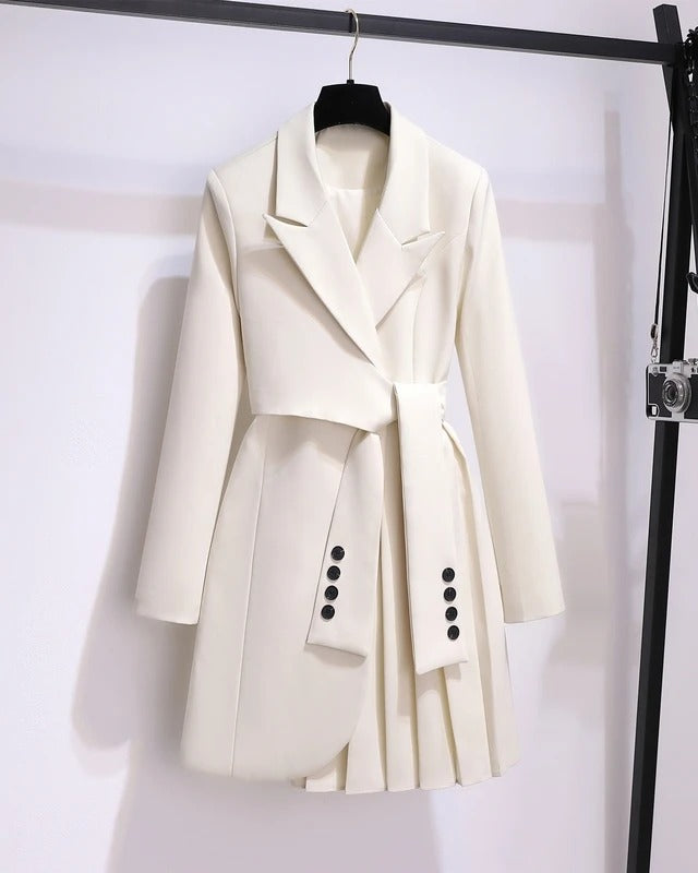 Blazer Longo Casual AnnaBely-Vittore Modas