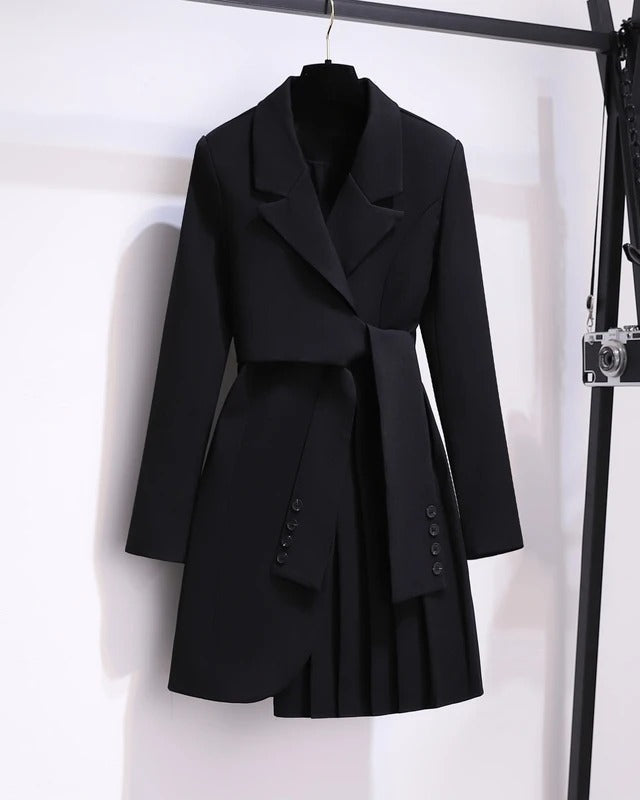 Blazer Longo Casual AnnaBely-Vittore Modas
