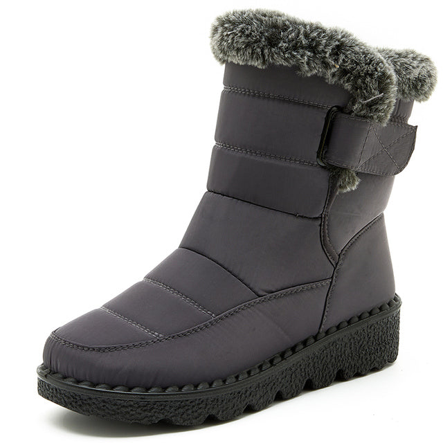 Bota Feminina de Inverno Peluciada Impermeável - Vittore Tifany-Vittore Modas