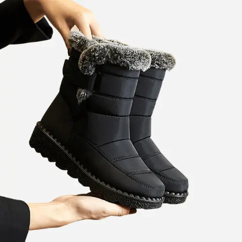 Bota Feminina de Inverno Peluciada Impermeável - Vittore Tifany-Vittore Modas