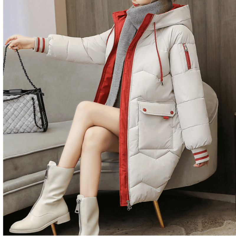 Jaqueta Feminina Puffer de Parka Joelle