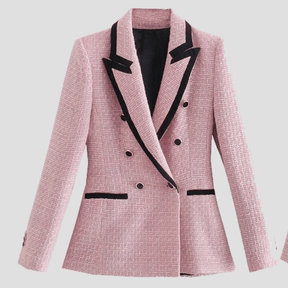 Blazer Feminino Casual de Lã Passy