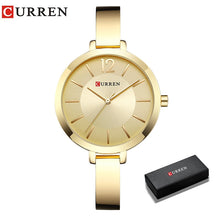 Relogio Feminino Curren Gold Style Original-Vittore Modas