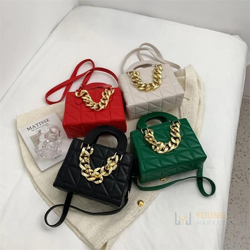 Bolsa Feminina de Couro Luxury