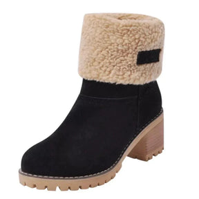 Bota Feminina de Inverno Peluciada - Vittore Snow-Vittore Modas