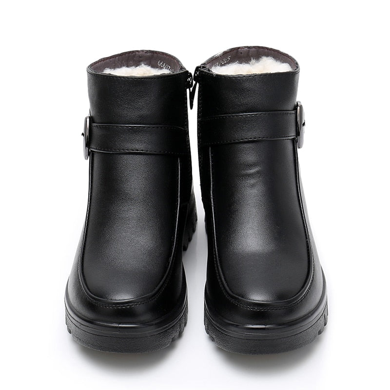 Bota Feminina Couro de Inverno - Vittore Paris-Vittore Modas