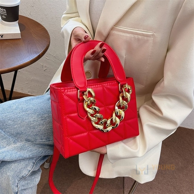 Bolsa Feminina de Couro Luxury