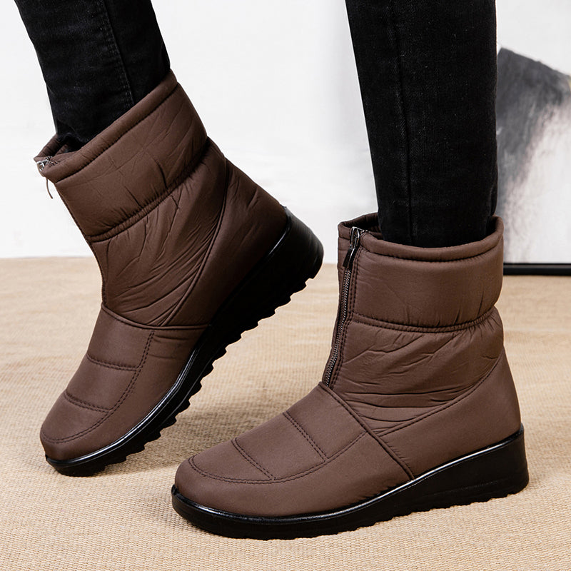 Bota Feminina de Inverno Peluciada Impermeável - Vittore Helena-Vittore Modas