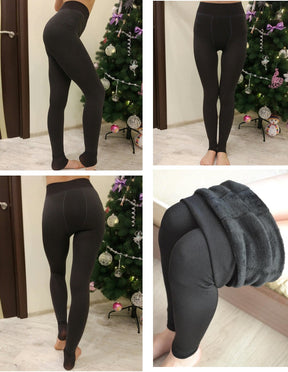 Calça Legging Peluciada Feminina