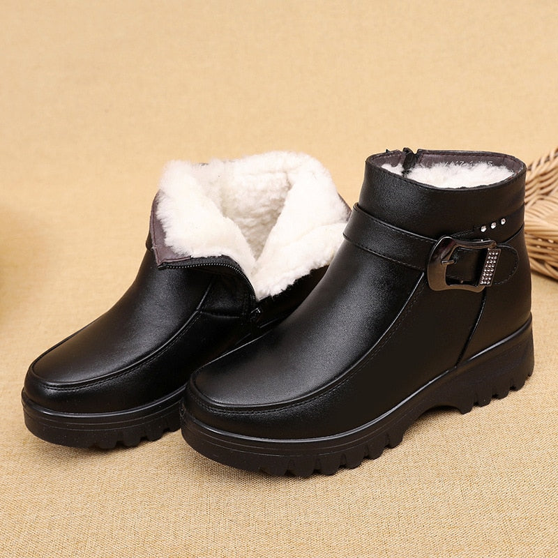 Bota Feminina Couro de Inverno - Vittore Paris-Vittore Modas