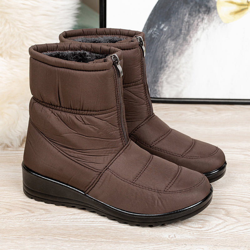 Bota Feminina de Inverno Peluciada Impermeável - Vittore Helena-Vittore Modas