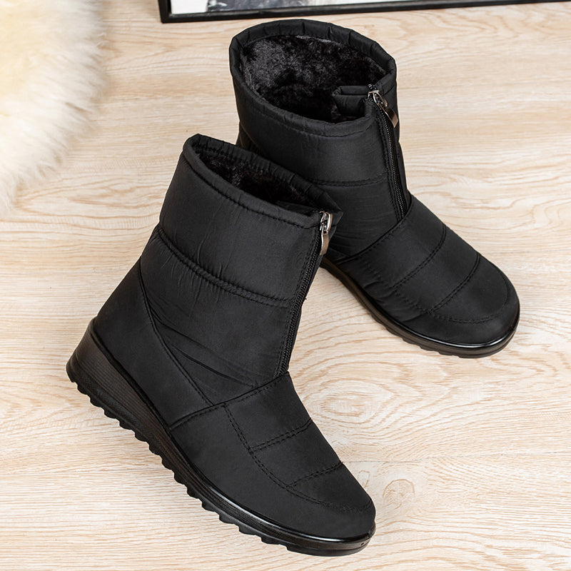 Bota Feminina de Inverno Peluciada Impermeável - Vittore Helena-Vittore Modas