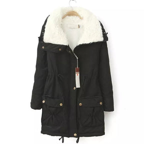 Parka Peluciada Feminina