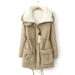 Parka Peluciada Feminina