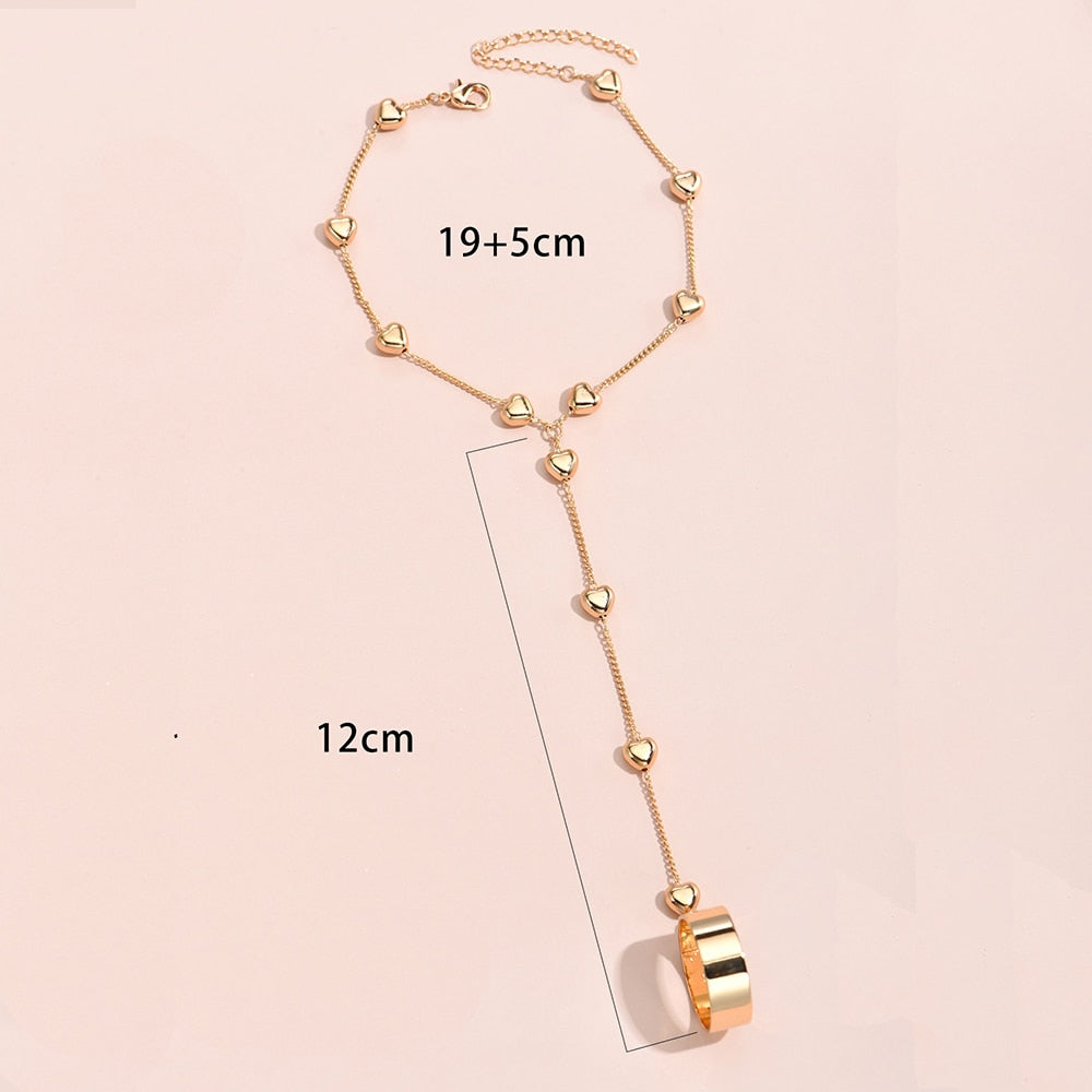 Pulseira Feminina Delicada Banhada a Ouro 18 k-Vittore Modas