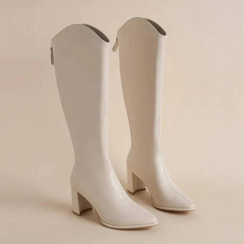 Bota Feminina Cano Longo Branco - Brescia-Vittore Modas