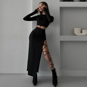 Vestido Dress com Recorte-Vittore Modas