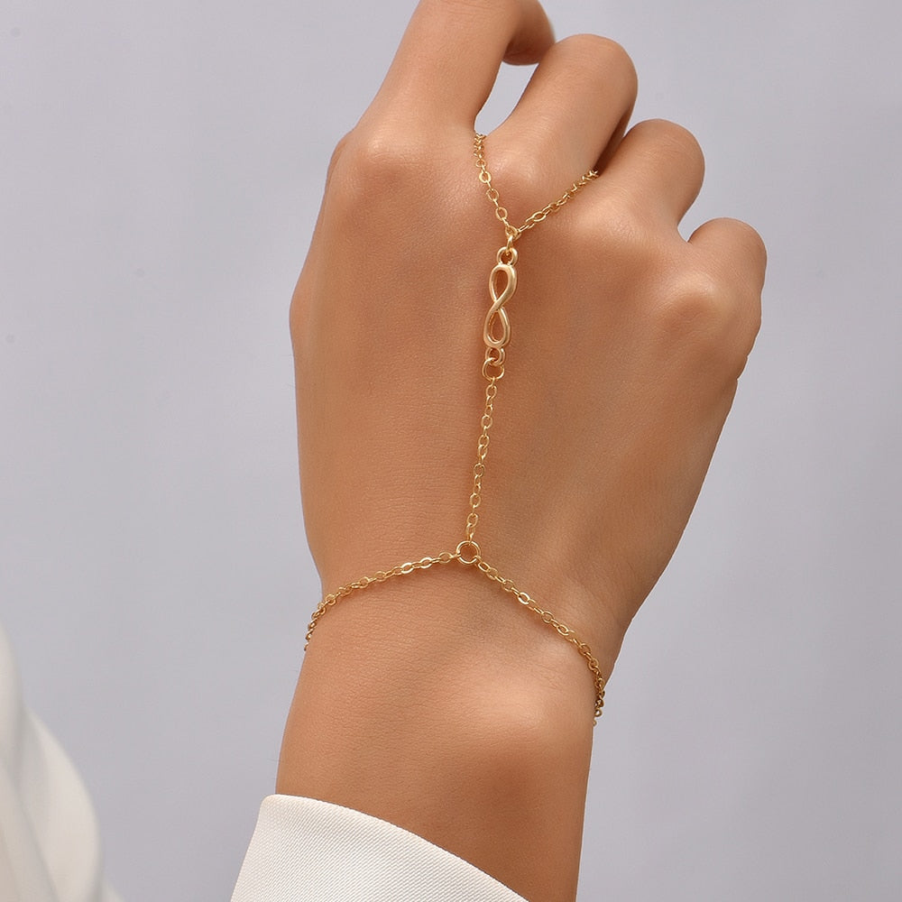 Pulseira Feminina Delicada Banhada a Ouro 18 k-Vittore Modas