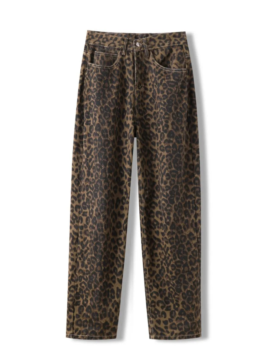 Calça Leopardo Escura - Vittore-Vittore Modas