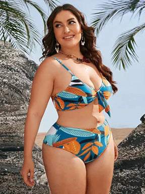 Conjunto Biquíni + Saída de Praia Plus Size - Vittore-Vittore Modas