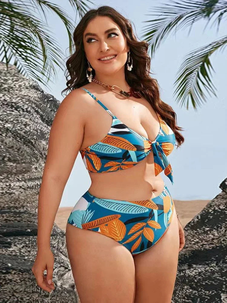 Conjunto Biquíni + Saída de Praia Plus Size - Vittore-Vittore Modas