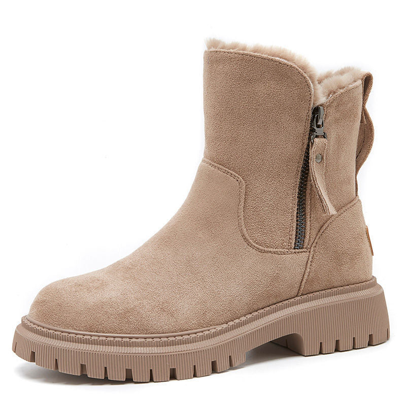 Bota Feminina de Inverno Aveludada Vittore Thalia-Vittore Modas