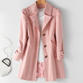 Casaco Feminino Trench Coat Alongado