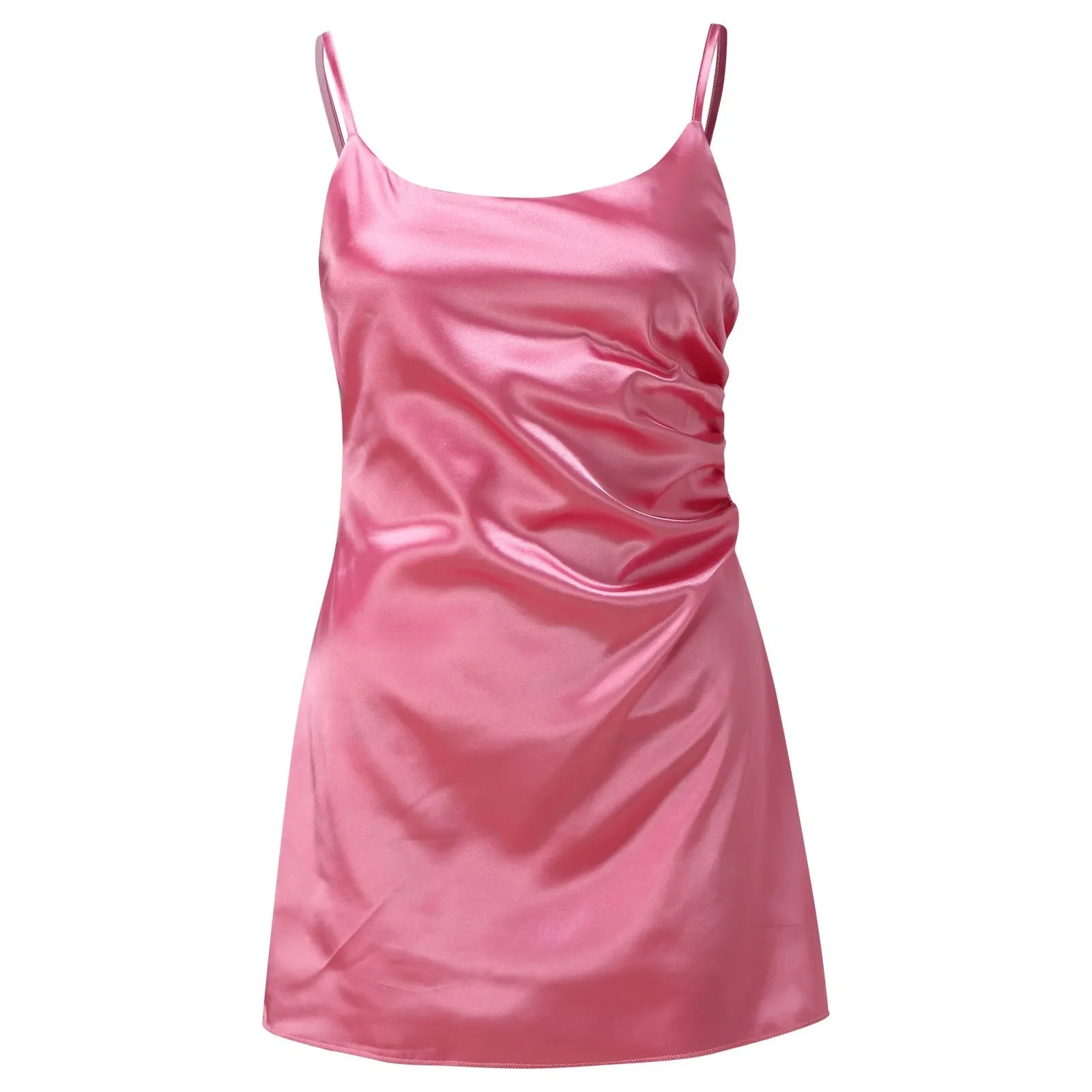 Vestido Mini Spag Pink - Vittore