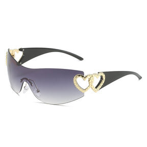 Óculos de Sol Feminino Heart 18K Original-Vittore Modas