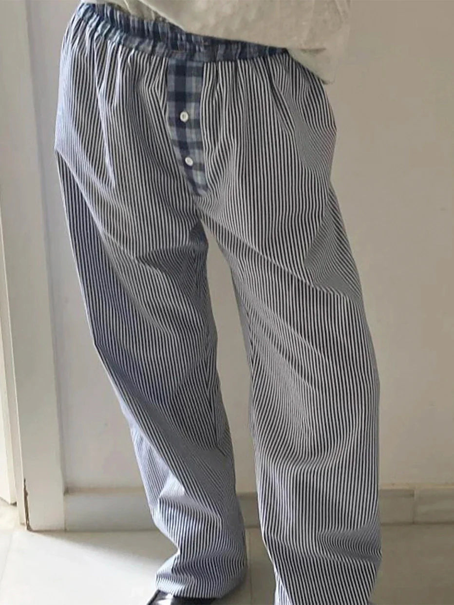 Calça Casual Drawstring-Vittore Modas