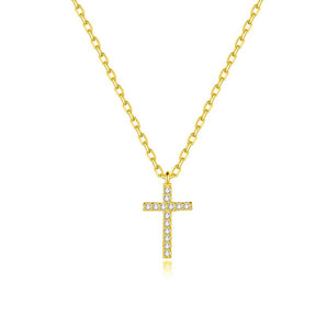 Colar Feminino Prata 925 Holy Cross-Vittore Modas