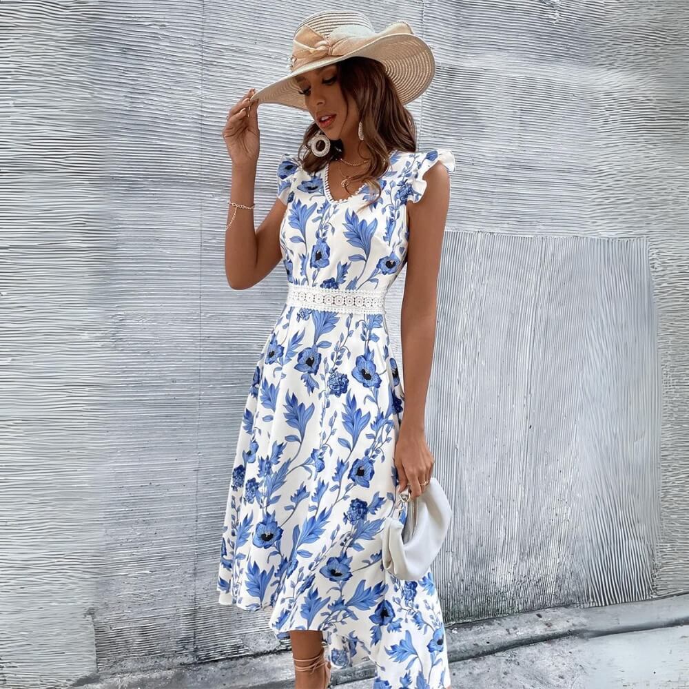 Vestido Midi Vera-Vittore Modas