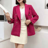 Blazer Feminino Casual de Lã Passy