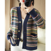 Cardigan Jacquard com Bolsos Parasol