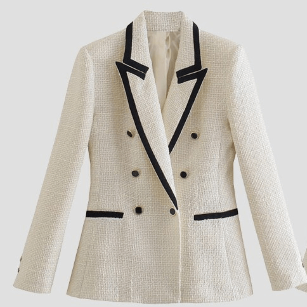 Blazer Feminino Casual de Lã Passy