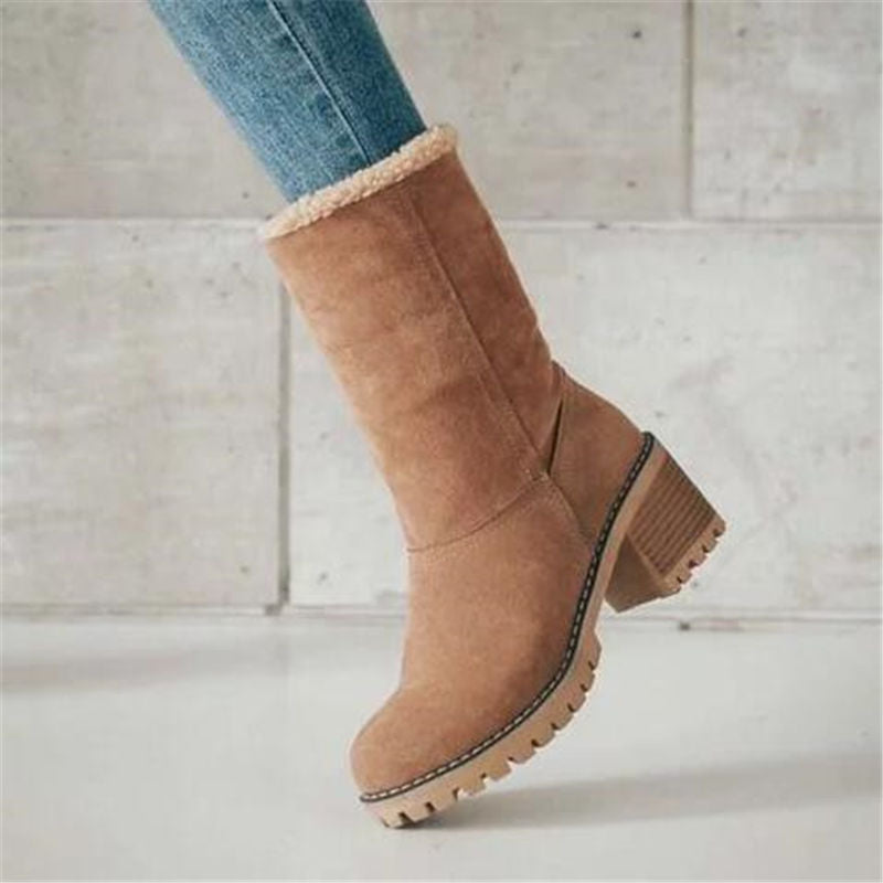 Bota Feminina de Inverno Peluciada - Vittore Snow-Vittore Modas