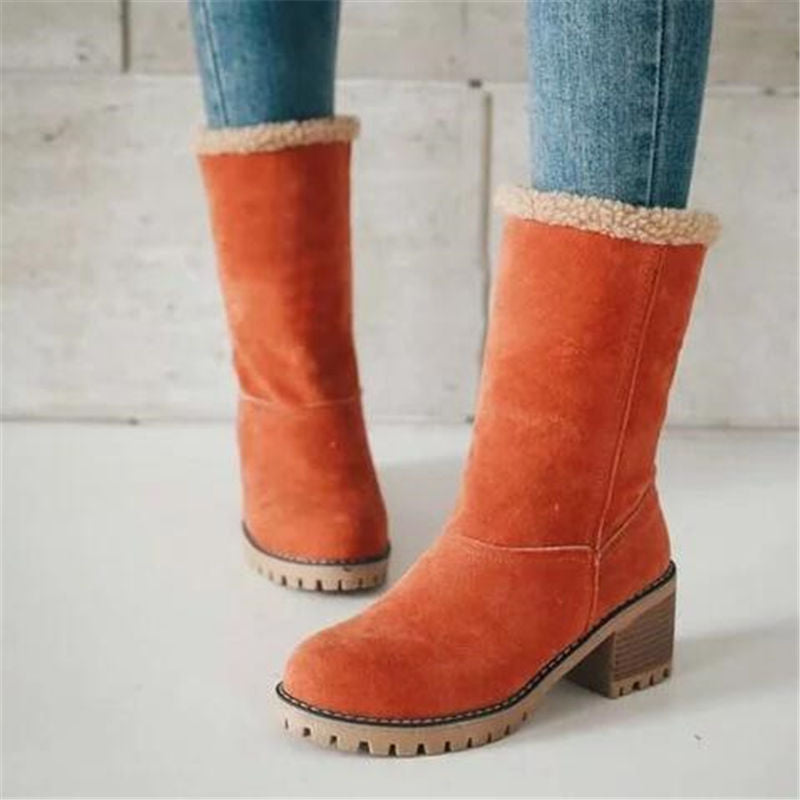 Bota Feminina de Inverno Peluciada - Vittore Snow-Vittore Modas