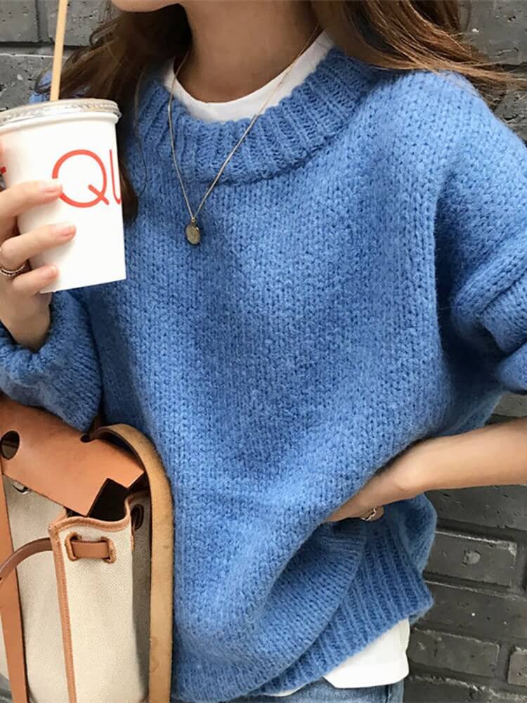 Suéter de Tricot Oversized Angel-Vittore Modas