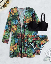 Conjunto Biquíni e Saía de Praia Prímula-Vittore Modas