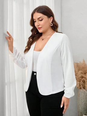 Casaco Feminino Plus Size Vittore com Estilo Casual e Ajuste Confortável