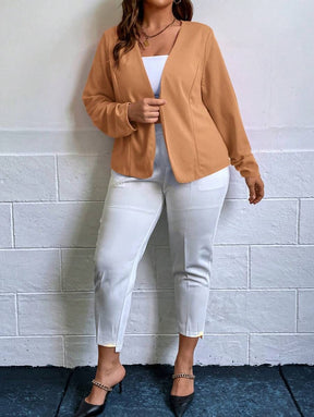 Casaco Feminino Plus Size Vittore com Estilo Casual e Ajuste Confortável