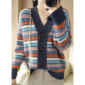 Cardigan Jacquard com Bolsos Parasol