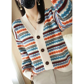 Cardigan Jacquard com Bolsos Parasol