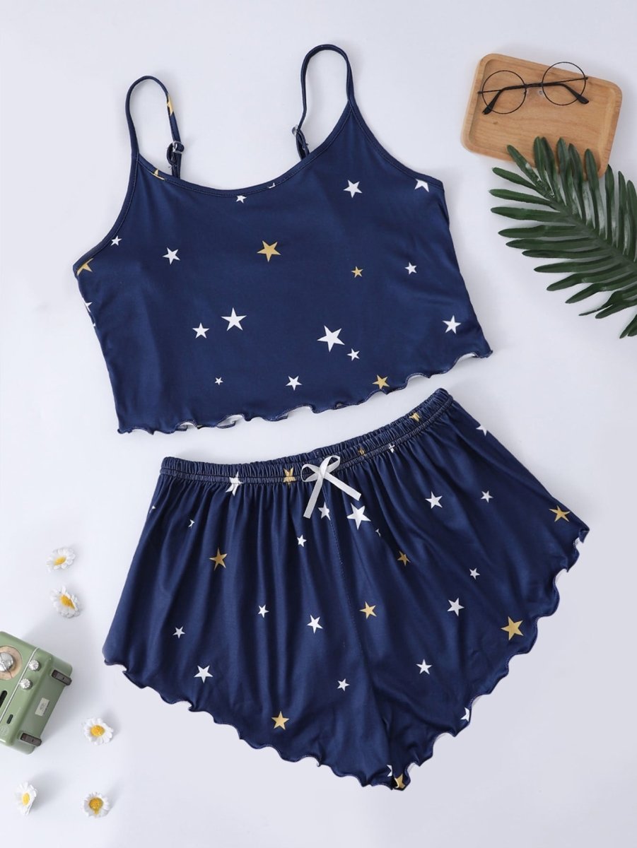 Pijama Curto Estrelas