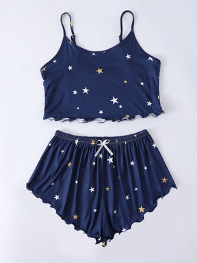 Pijama Curto Estrelas