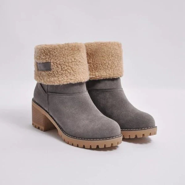 Bota Feminina de Inverno Peluciada - Vittore Snow-Vittore Modas