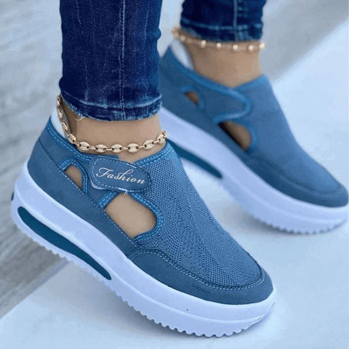 Tênis Feminino Casual Respirável - Gardênia-Vittore Modas