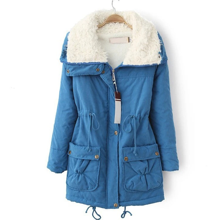 Parka Peluciada Feminina