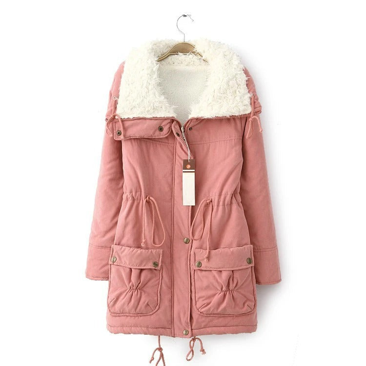 Parka Peluciada Feminina